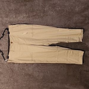 Tommy Hilfiger Women's Solid Cropped Utility Pants